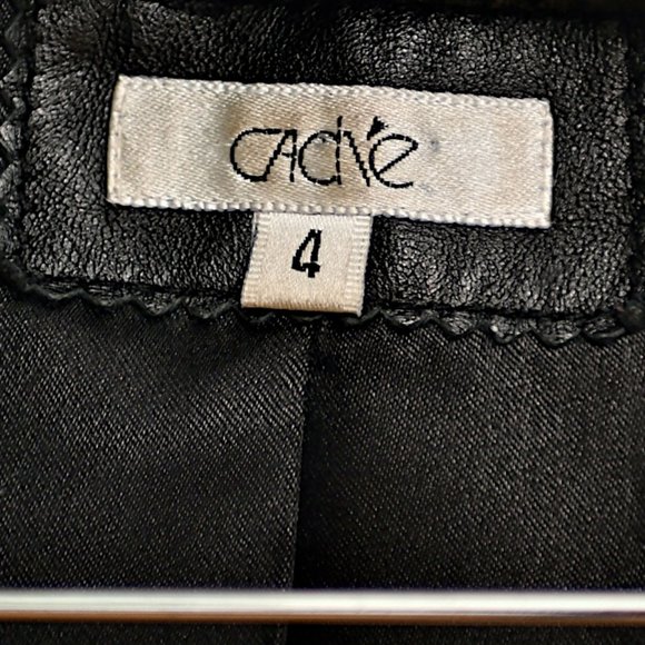 Cache leather jacket - Picture 2 of 6